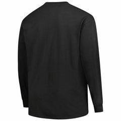 Tampa Bay Buccaneers Big & Tall Coverage Scheme Long Sleeve T-Shirt - Black on sale