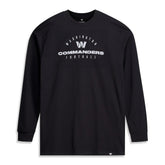 Washington Commanders Big & Tall Coverage Scheme Long Sleeve T-Shirt - Black online