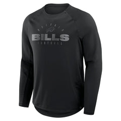 Buffalo Bills Big & Tall Coverage Scheme Long Sleeve T-Shirt - Black cheap