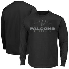 Atlanta Falcons Big & Tall Coverage Scheme Long Sleeve T-Shirt - Black online