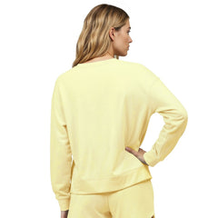 Pittsburgh Penguins Concepts Sport Women's Tonal Pullover Tri-Blend Sweatshirt Yellow