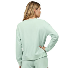 Minnesota Wild Concepts Sport Women's Tonal Pullover Tri-Blend Sweatshirt Light Green