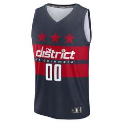 Washington Wizards Youth Fast Break Custom Replica Jersey - Navy - Statement Edition | Fanatics online