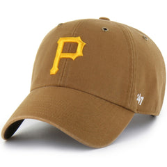 Pittsburgh Pirates Carhartt x Clean Up Adjustable Hat - Brown | 47 brand