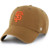 San Francisco Giants Carhartt x Clean Up Adjustable Hat - Brown | 47 brand