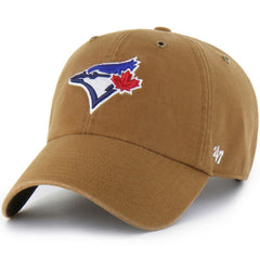 Toronto Blue Jays Carhartt x Clean Up Adjustable Hat - Brown | 47 brand