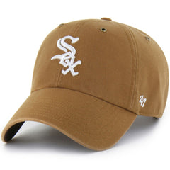 Chicago White Sox Carhartt x Clean Up Adjustable Hat - Brown | 47 brand