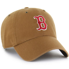 Boston Red Sox Carhartt x Clean Up Adjustable Hat - Brown | 47 brand