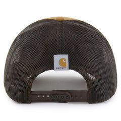 Milwaukee Brewers Carhartt x Trucker Adjustable Hat - Brown | 47 brand