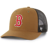Boston Red Sox Carhartt x Trucker Adjustable Hat - Brown | 47 brand