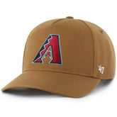 Arizona Diamondbacks Carhartt x Hitch Adjustable Hat - Brown | 47 brand
