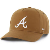 Atlanta Braves Carhartt x Hitch Adjustable Hat - Brown | 47 brand