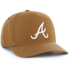 Atlanta Braves Carhartt x Hitch Adjustable Hat - Brown | 47 brand