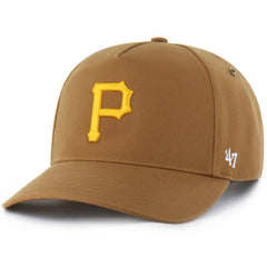 Pittsburgh Pirates Carhartt x Hitch Adjustable Hat - Brown | 47 brand