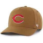 Cincinnati Reds Carhartt x Hitch Adjustable Hat - Brown | 47 brand