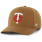 Minnesota Twins Carhartt x Hitch Adjustable Hat - Brown | 47 brand