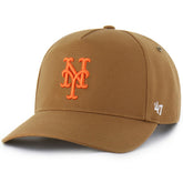 New York Mets Carhartt x Hitch Adjustable Hat - Brown | 47 brand
