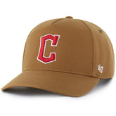 Cleveland Guardians Carhartt x Hitch Adjustable Hat - Brown | 47 brand