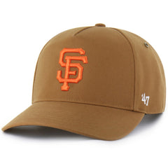 San Francisco Giants Carhartt x Hitch Adjustable Hat - Brown | 47 brand