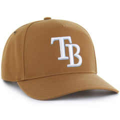 Tampa Bay Rays Carhartt x Hitch Adjustable Hat - Brown | 47 brand