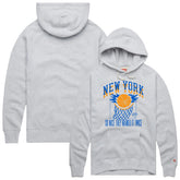 New York Knicks Homage Unisex Hometown Edition Tri-Blend Raglan Pullover Hoodie - Ash shop