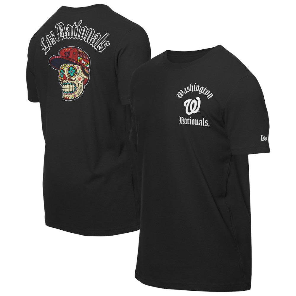 Washington Nationals Sugar Skulls T-Shirt - Black | New Era