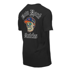 New York Knicks Sugar Skulls T-Shirt - Black | New Era shop