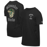 Milwaukee Bucks Sugar Skulls T-Shirt - Black | New Era outlet