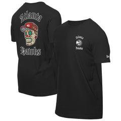 Atlanta Hawks Sugar Skulls T-Shirt - Black | New Era sale