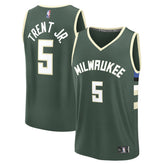 Gary Trent Jr. Milwaukee Bucks Fast Break Replica Player Jersey - Icon Edition - Hunter Green | Fanatics discount