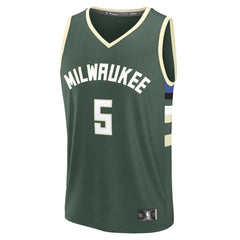Gary Trent Jr. Milwaukee Bucks Fast Break Replica Player Jersey - Icon Edition - Hunter Green | Fanatics discount