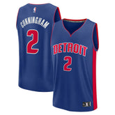 Cade Cunningham Detroit Pistons Fast Break Replica Player Jersey sale - Icon Editi- Blue | Fanatics online