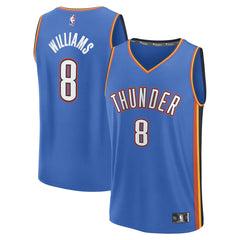 Jalen Williams Oklahoma City Thunder Fast Break Replica Player Jersey - Icon Edition - Blue | Fanatics outlet