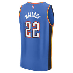 Cason Wallace Oklahoma City Thunder Fast Break Replica Player Jersey - Icon Edition - Blue | Fanatics online