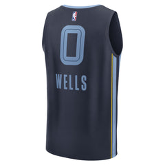 Jaylen Wells Memphis Grizzlies Fast Break Replica Player Jersey - Icon Edition - Navy | Fanatics on sale