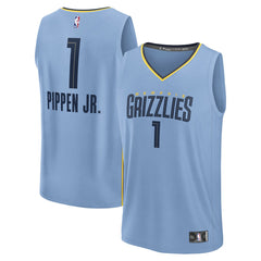 Scotty Pippen Jr. Memphis Grizzlies Fast Break Replica Player Jersey - Statement Edition - Light Blue | Fanatics sale