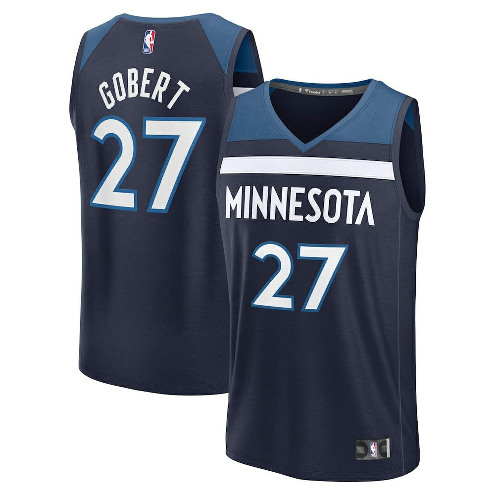 Rudy Gobert Minnesota Timberwolves Fast Break Replica Player Jersey - Icon Edition - Navy | Fanatics cheap