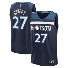 Rudy Gobert Minnesota Timberwolves Fast Break Replica Player Jersey - Icon Edition - Navy | Fanatics cheap