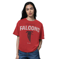 Atlanta Falcons Starter Women's 1966 Throwback Collection Cropped T-Shirt - Red outlet