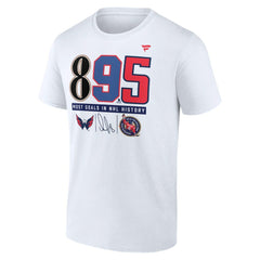 Alexander Ovechkin Washington Capitals NHL All-Time Leading Goal Scorer 895 T-Shirt White
