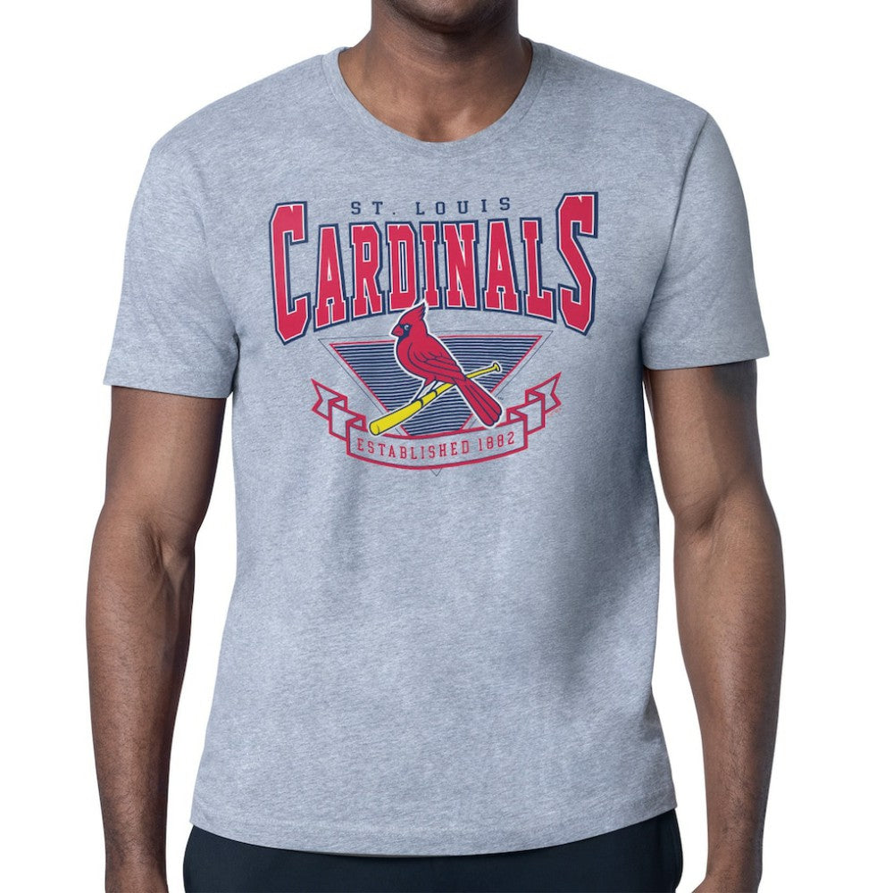 St. Louis Cardinals Starter ‘80s Inspired T-Shirt - Gray
