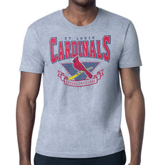 St. Louis Cardinals Starter ‘80s Inspired T-Shirt - Gray