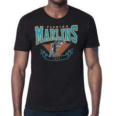 Florida Marlins Starter ‘80s Inspired T-Shirt - Black