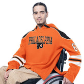 Philadelphia Flyers G-III Sports by Carl Banks Adaptive Wear Lord Stanley Hooded Long Sleeve Sweatshirt Orange
