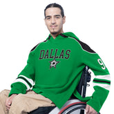 Dallas Stars G-III Sports by Carl Banks Adaptive Wear Lord Stanley Hooded Long Sleeve Sweatshirt Green