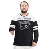 Philadelphia Flyers G-III Sports by Carl Banks Adaptive Wear Outlast Durene Long-Sleeve T-Shirt Black