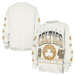 Boston Celtics '47 Women's 2025/26 City Edition Go Big Oversized Sweatshirt - Natural | 47 brand online