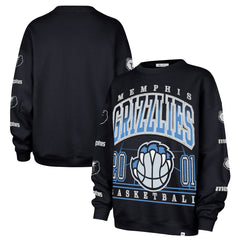 Memphis Grizzlies '47 Women's 2025/26 City Edition Go Big Oversized Sweatshirt - Navy | 47 brand cheap