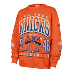 New York Knicks '47 Women's 2025/26 City Edition Go Big Oversized Sweatshirt - Orange | 47 brand on sale