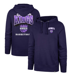 Sacramento Kings '47 2025/26 City Edition Jab Step Headline Hoodie - Purple | 47 brand cheap